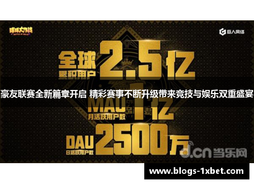 豪友联赛全新篇章开启 精彩赛事不断升级带来竞技与娱乐双重盛宴
